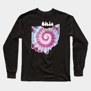 Ohio Tie Dye Long Sleeve T-Shirt